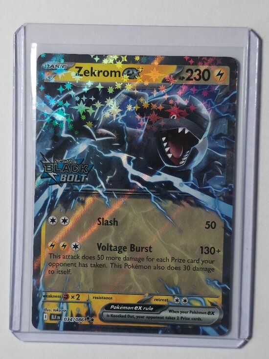 Pokémon Other - Pokémon TCG - Zekrom ex - Unova Heavy Hitters Promo - Double Rare - 034/086
